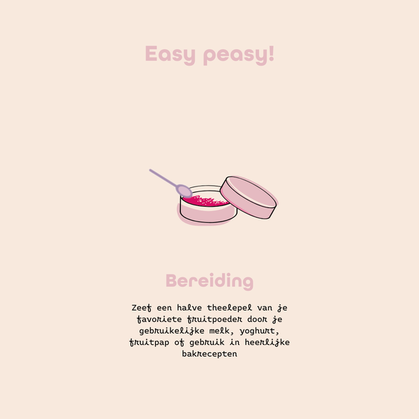Banaan fruitpoeder