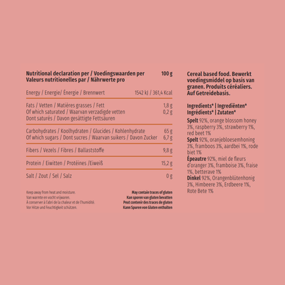 Puffed cereal duopack