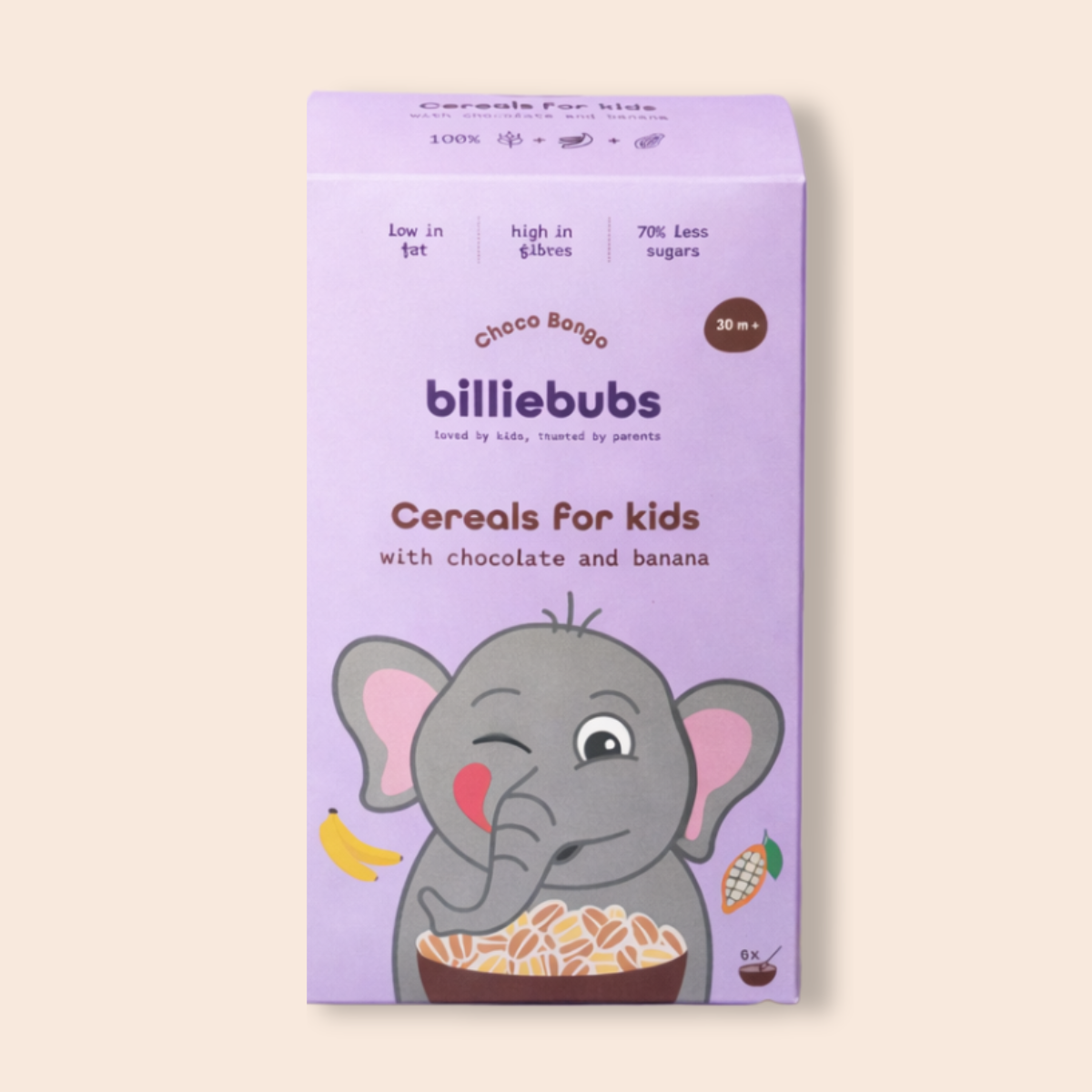 Puffed cereal Choco bongo