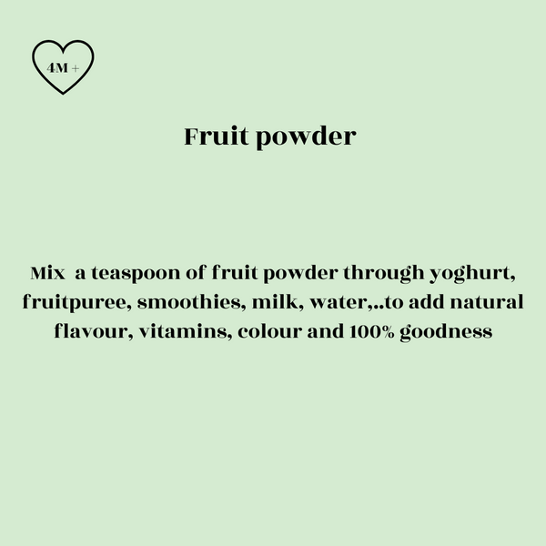 Poudre de pomme